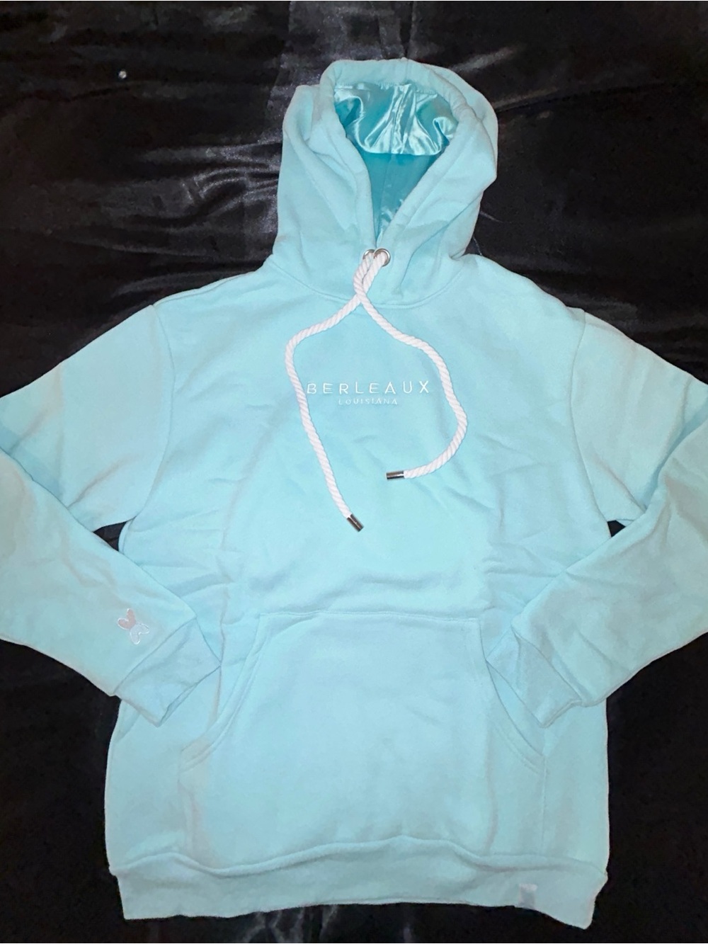 Berleaux Louisiana Light Blue Pullover Hoodie